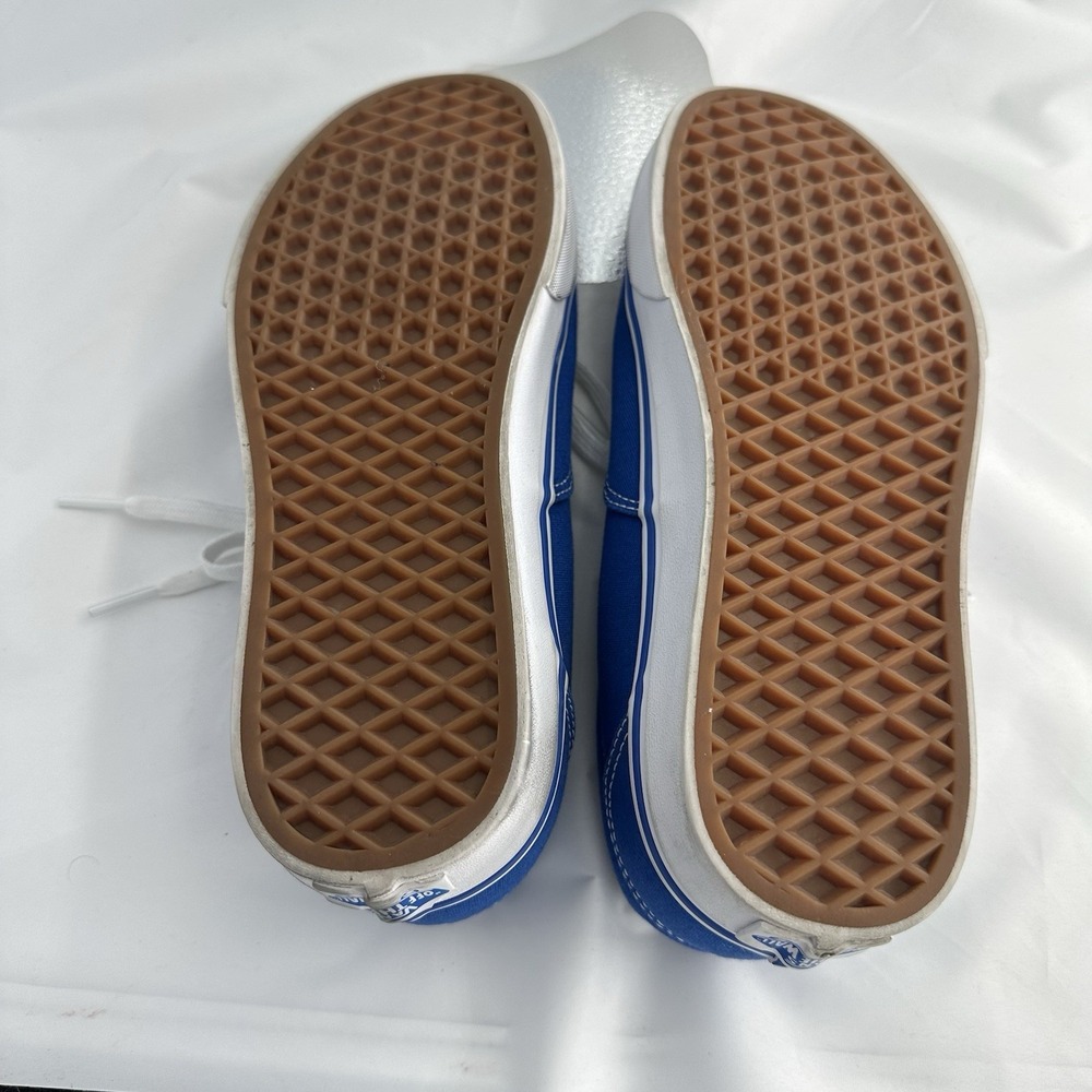 Vans Era Womens 8.5 Royal Blue Athletic Skate Casual Shoes Sneakers 508731 - Picture 7 of 8